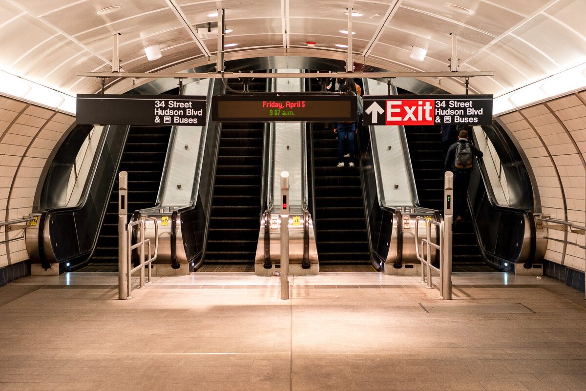 Station de métro de Hudson Yards à New York
