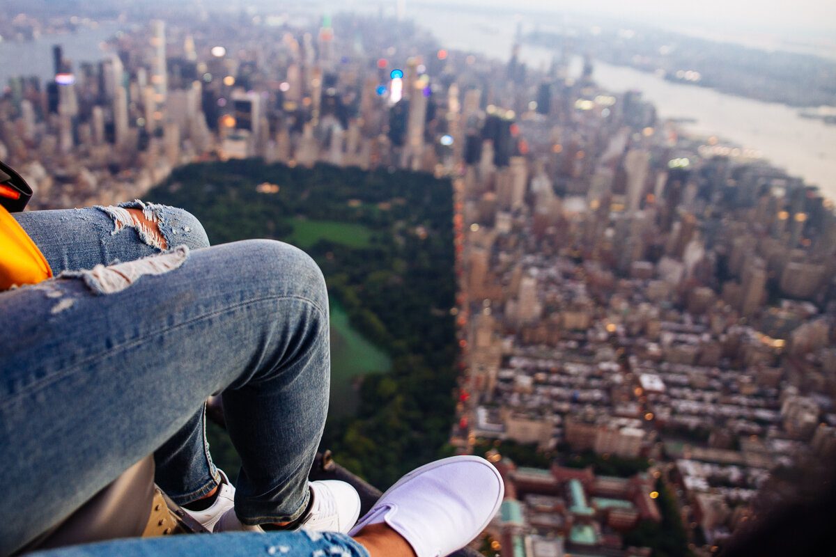 Survol de Central Park en hélicoptère à New York