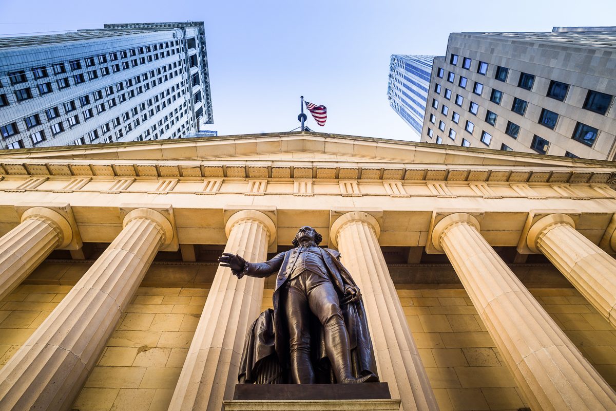 Federal Hall à Wall Street