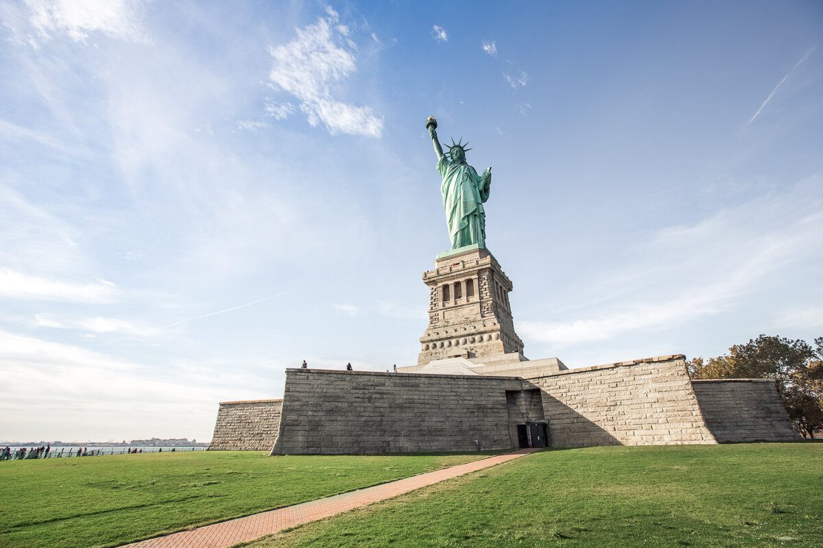 Piédestal de la statue de la Liberté