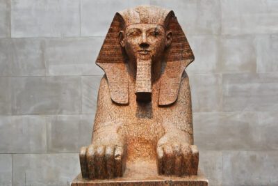 Sphinx égyptien au MET à New York