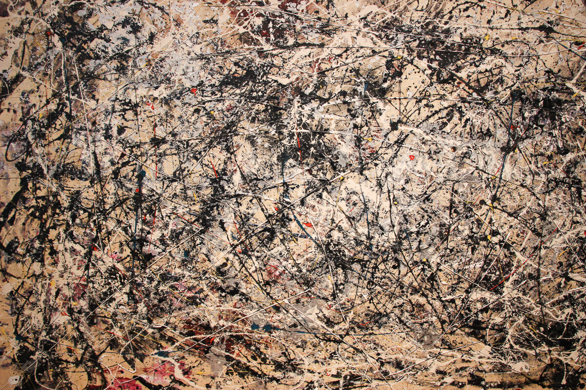 Œuvre d'art de Jackson Pollock au MoMA de New York