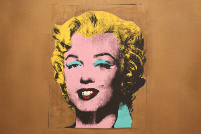 Peinture de Marilyn Monroe d'Andy Warhol exposée au MOMA de New York