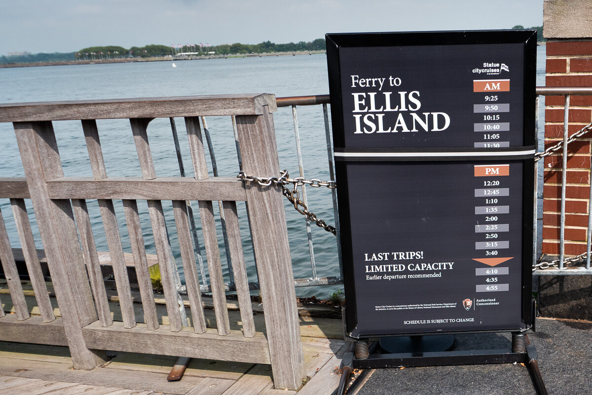 Horaires des ferries pour Liberty Island et Ellis Island