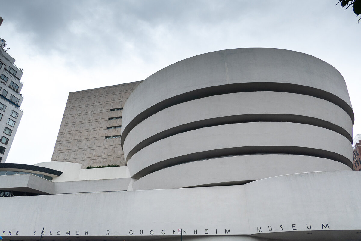 Extérieur du musée Guggenheim de New York