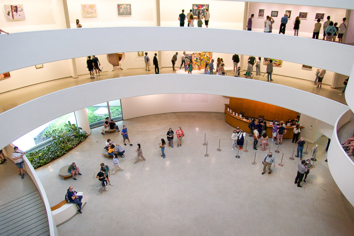 Hall du musée Guggenheim