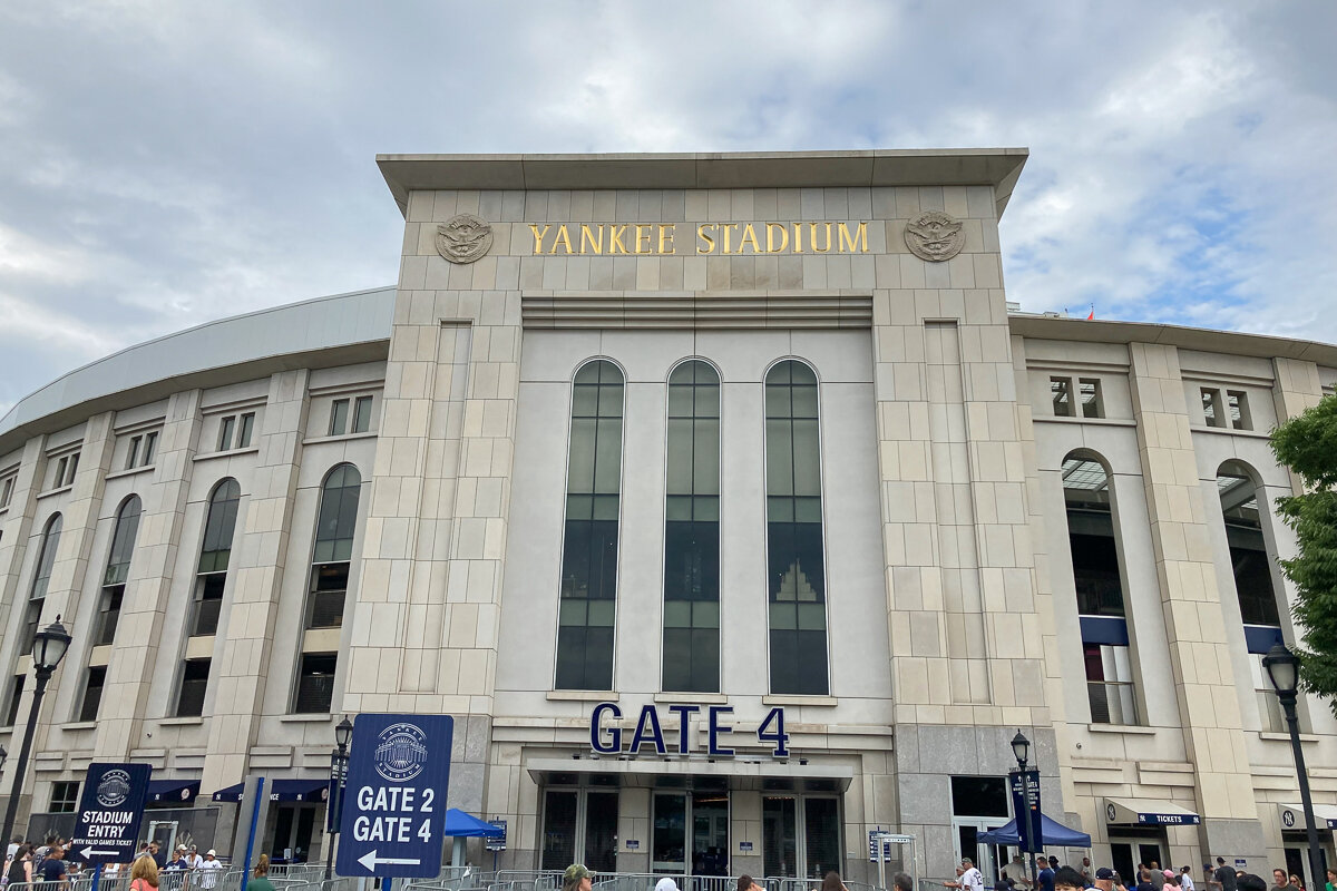 Extérieur du Yankee Stadium