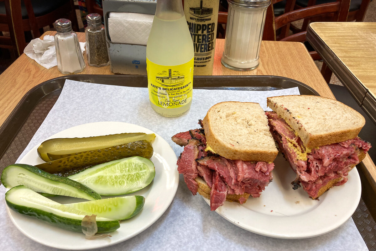 Sandwich italien à New York