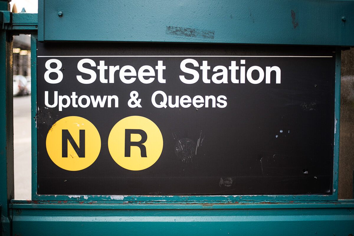 Station de métro 8 Street à New York