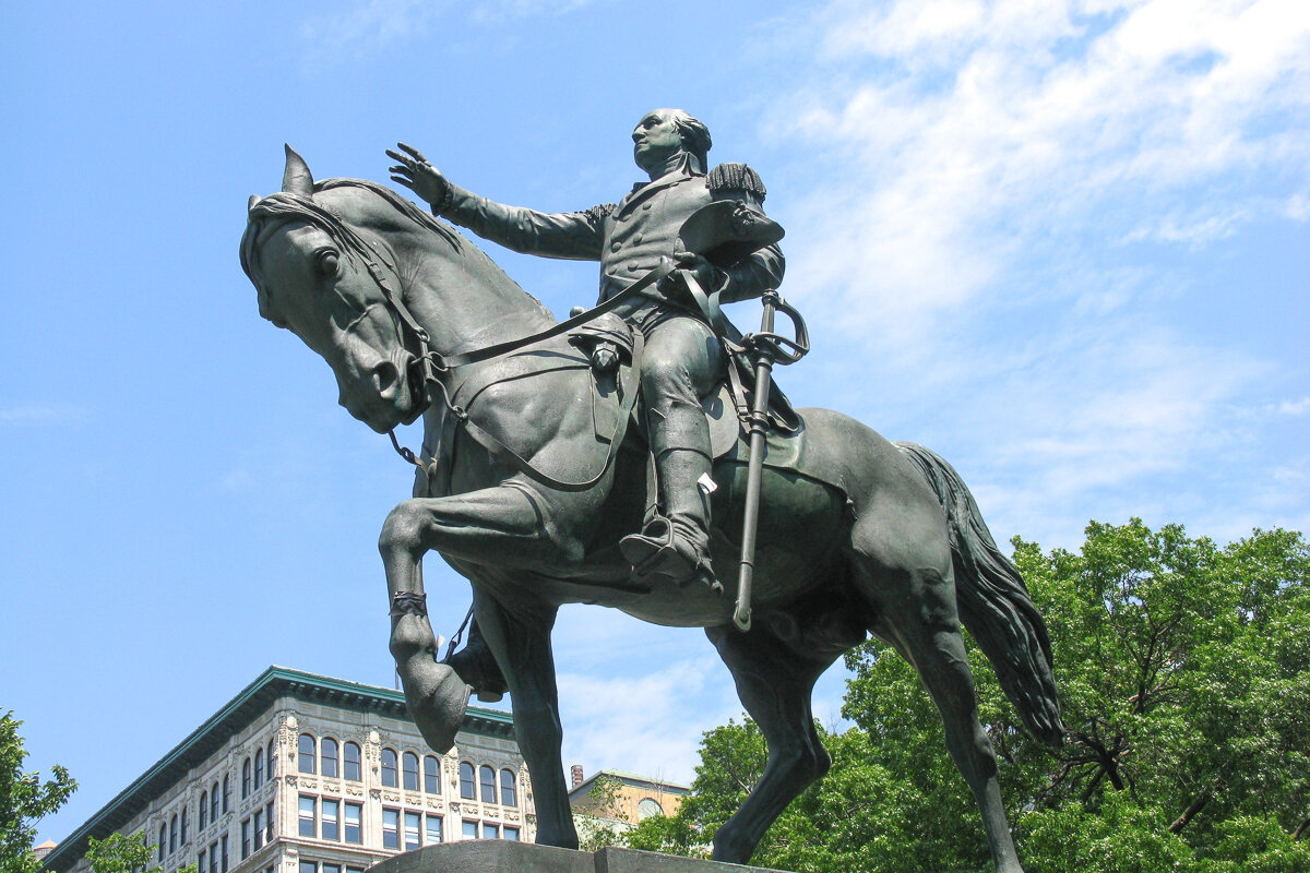 Statue de George Washington à Union Square