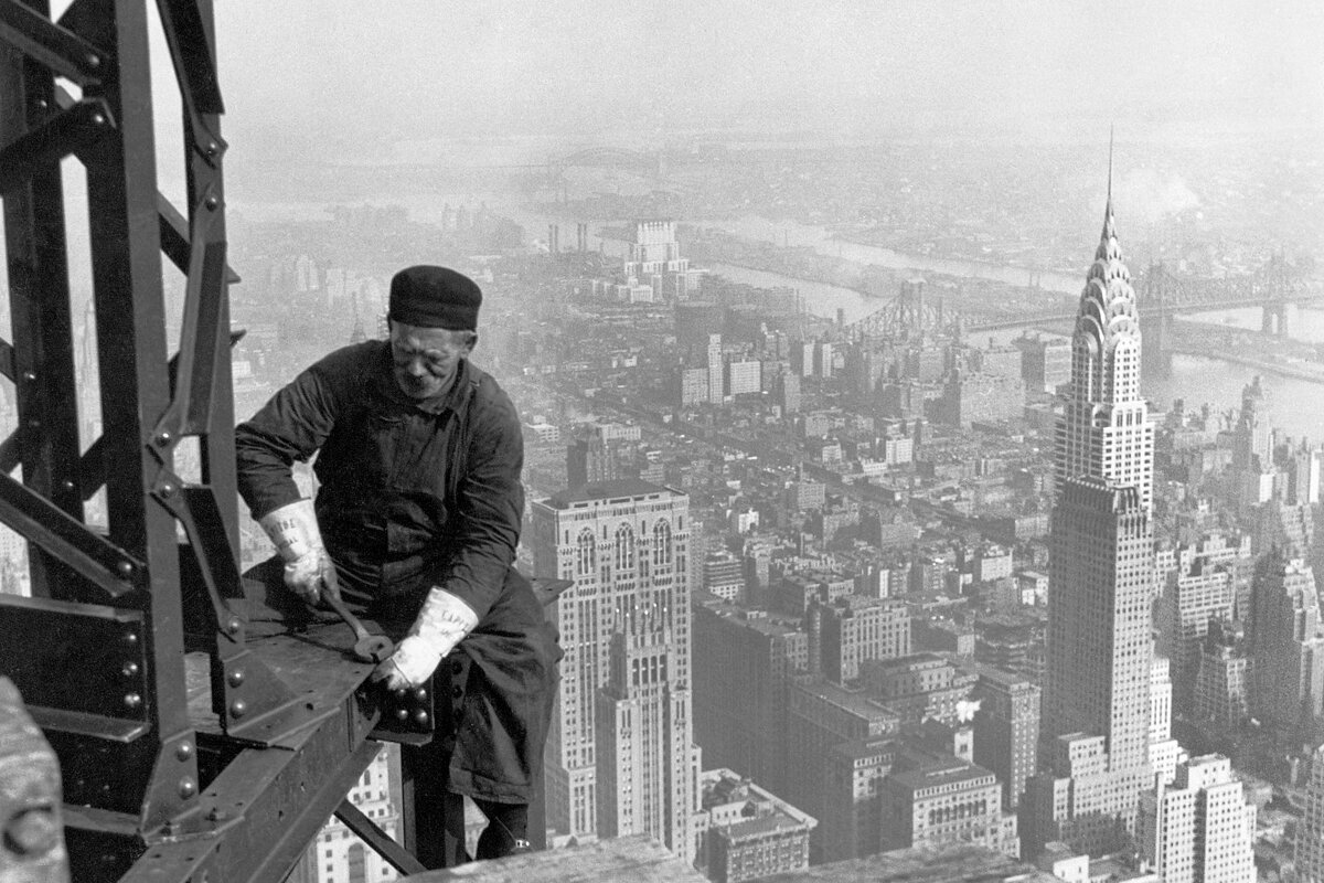 Photo du Chrysler Building au début des années 1930