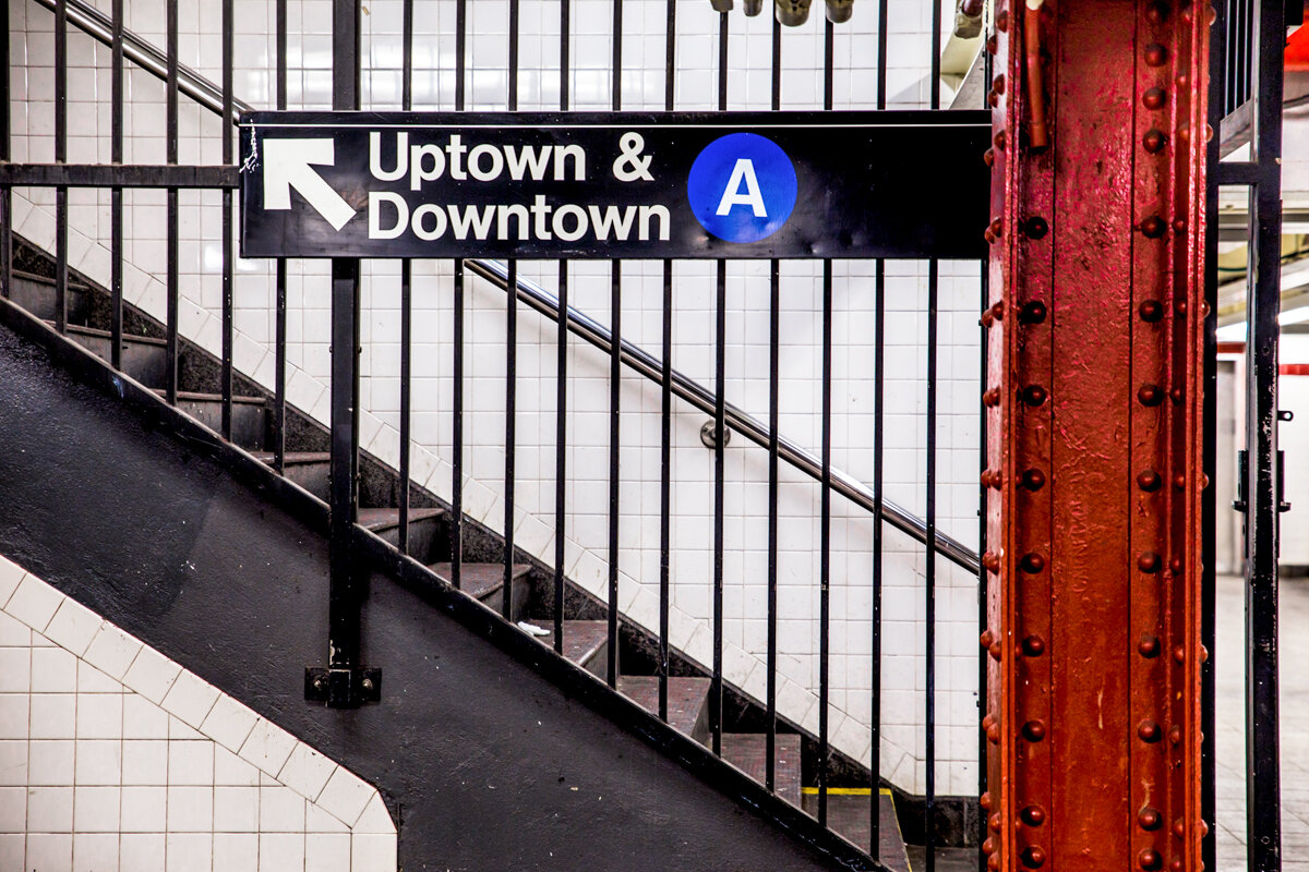 Ligne A du métro à New York