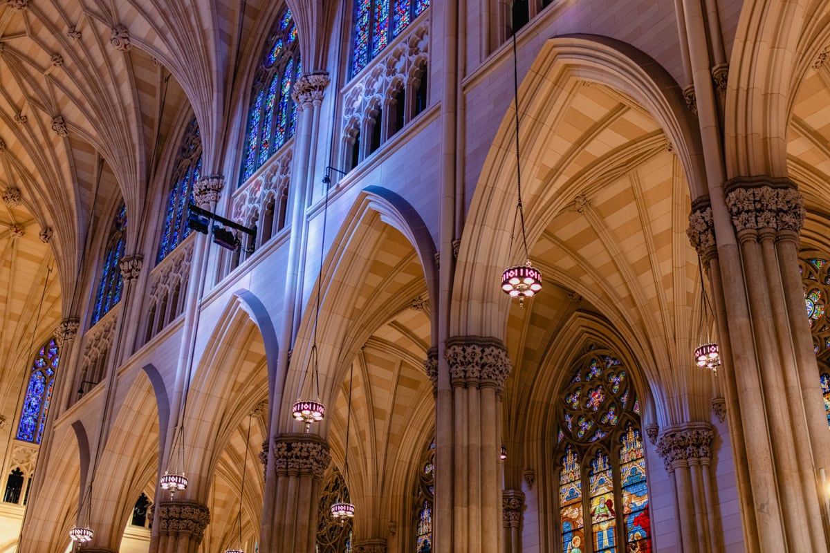 Collatéral de la cathédrale Saint Patrick