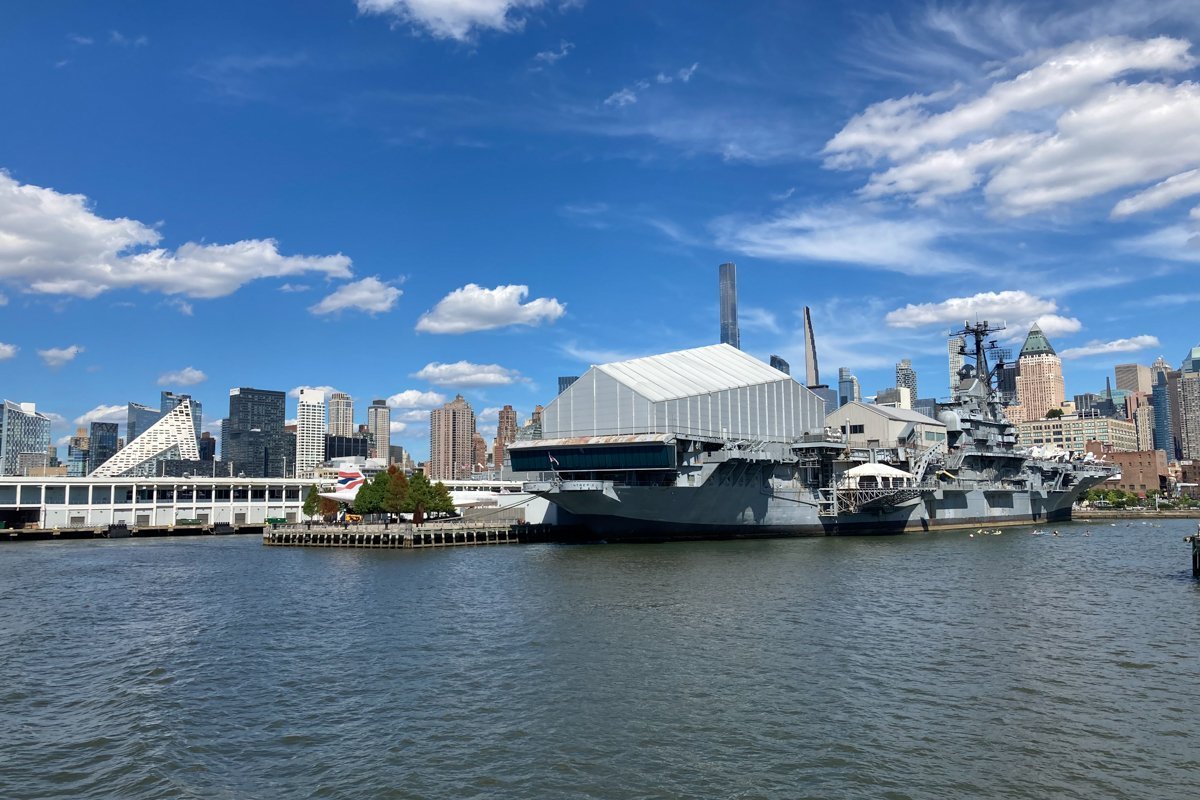 vue sur l'intrepid