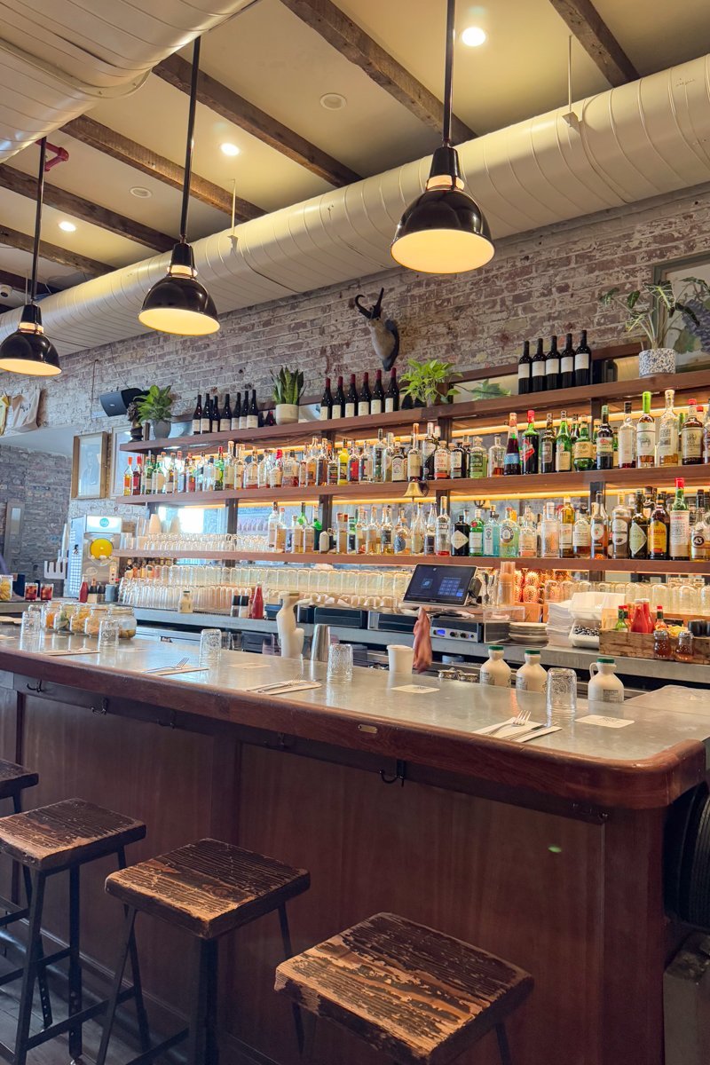 bar du restaurant bubbys