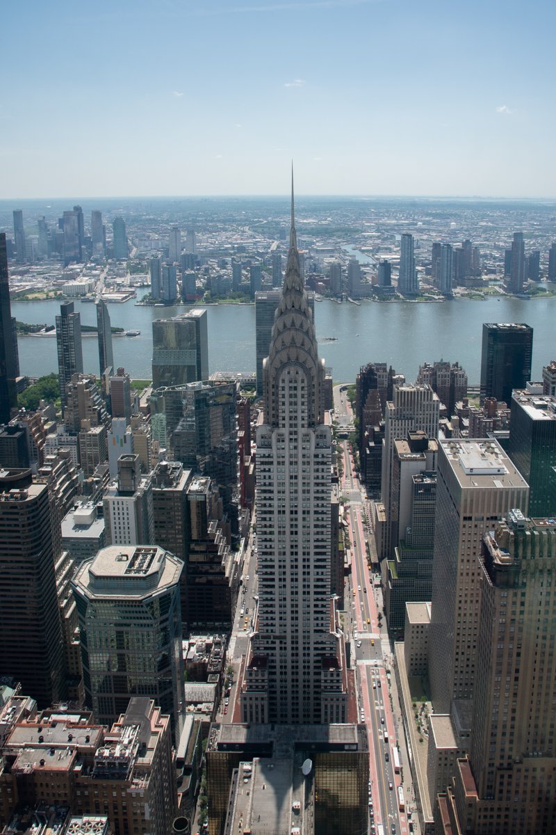 Vue sur le Chrysler Building