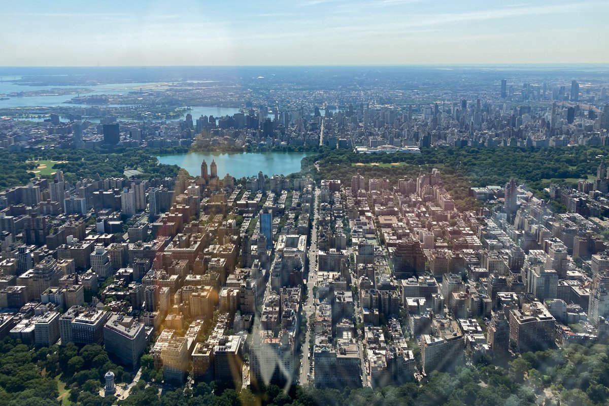 Central Park hélicoptère