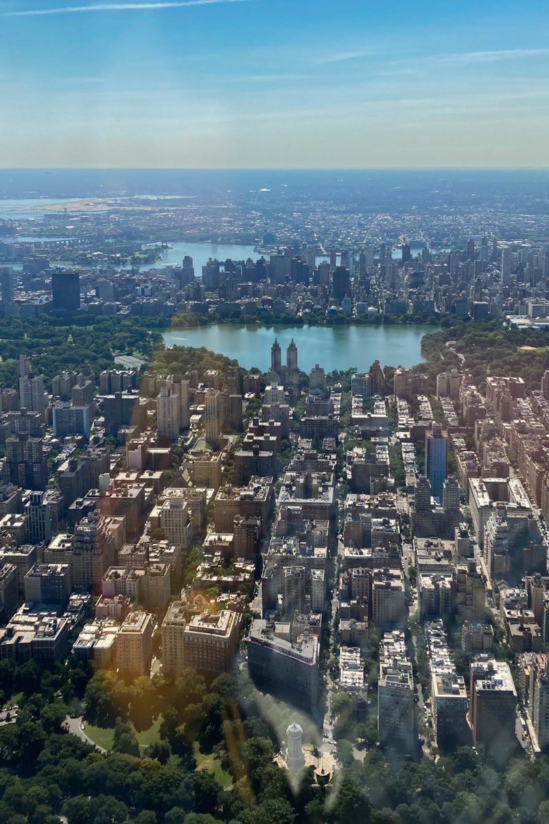 Central Park hélicoptère