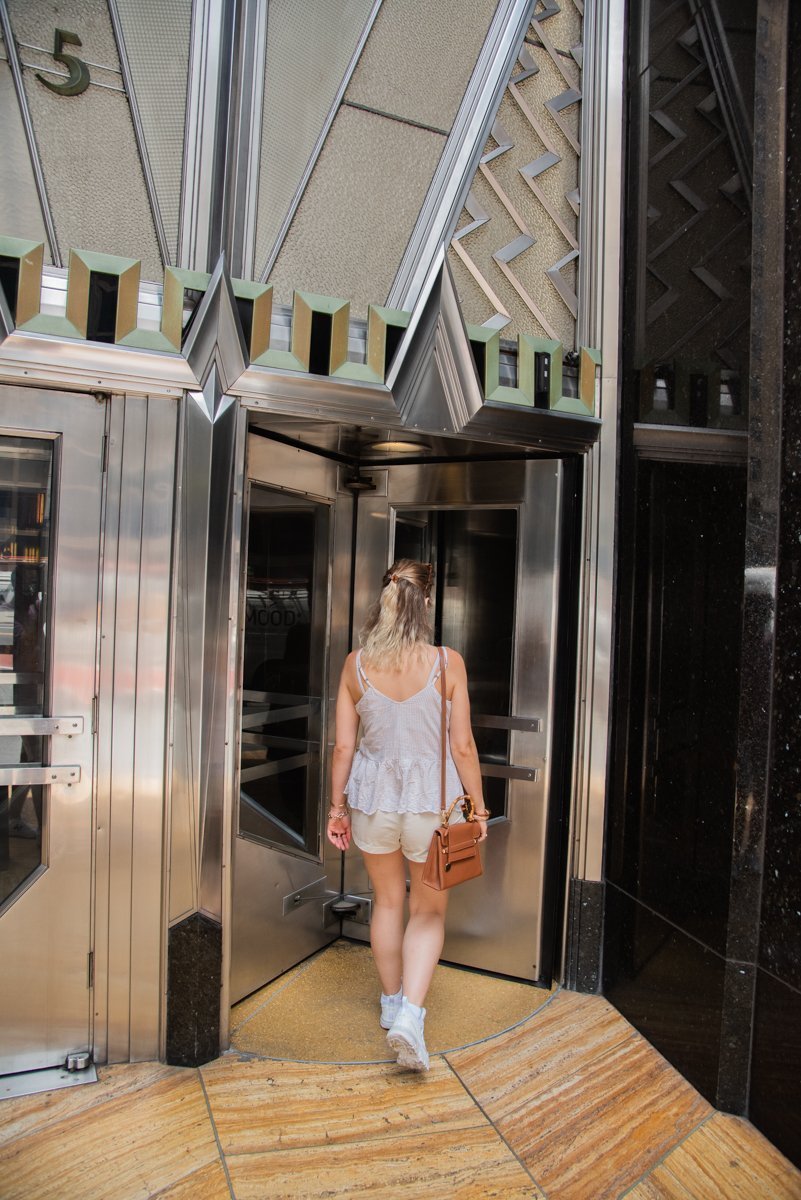entrée chrysler building