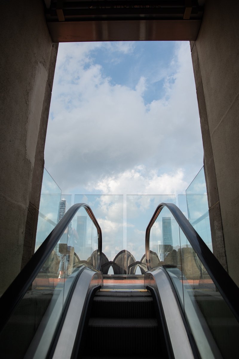 escalier menant à l'observatoire