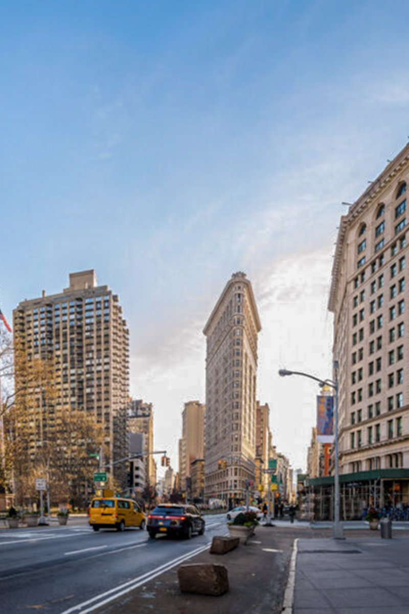 Buildings around Madison Square Park - New York City, USA