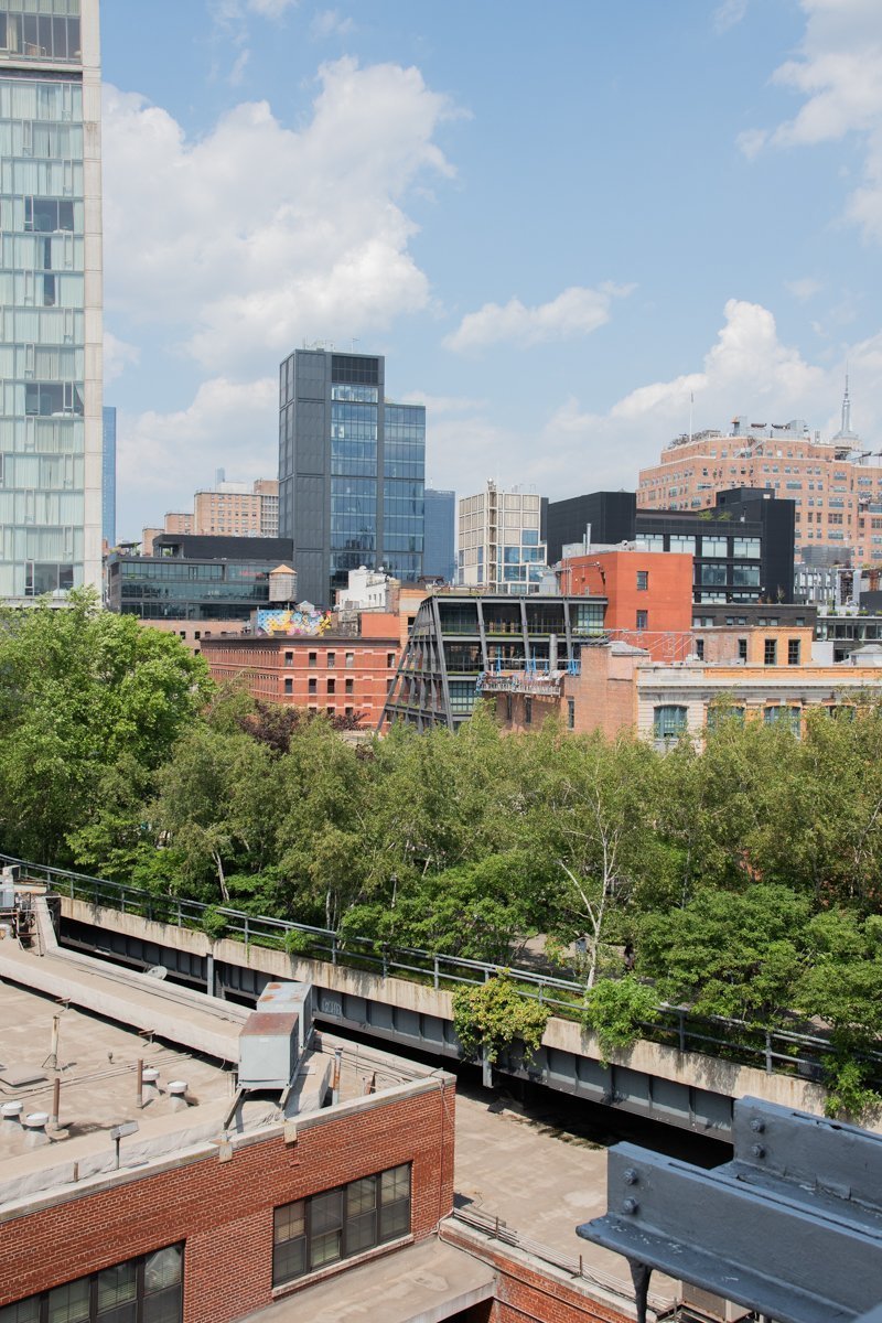 high line depuis le musée whitney