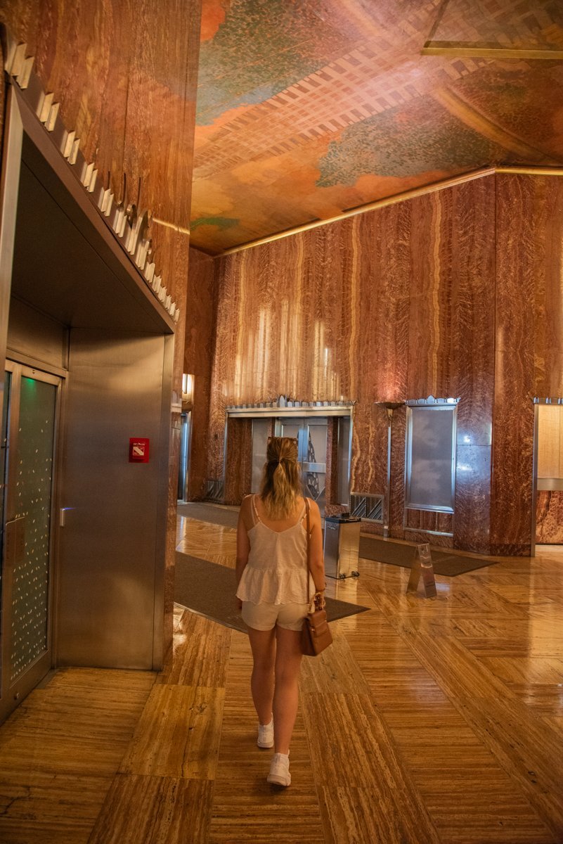 intérieur Chrysler building