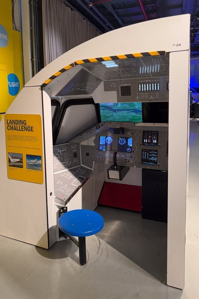 Landing challenge deck intérieur