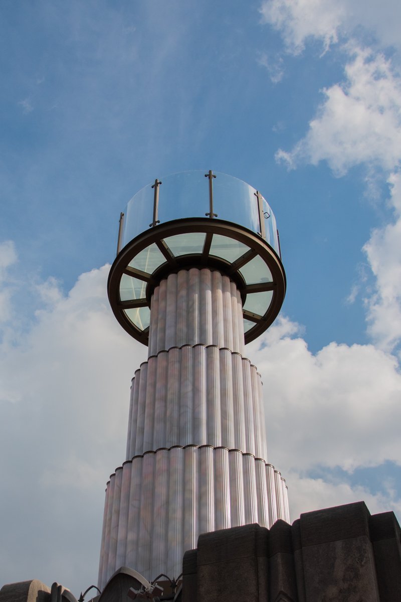 plateforme d'observation sommet top of the rock