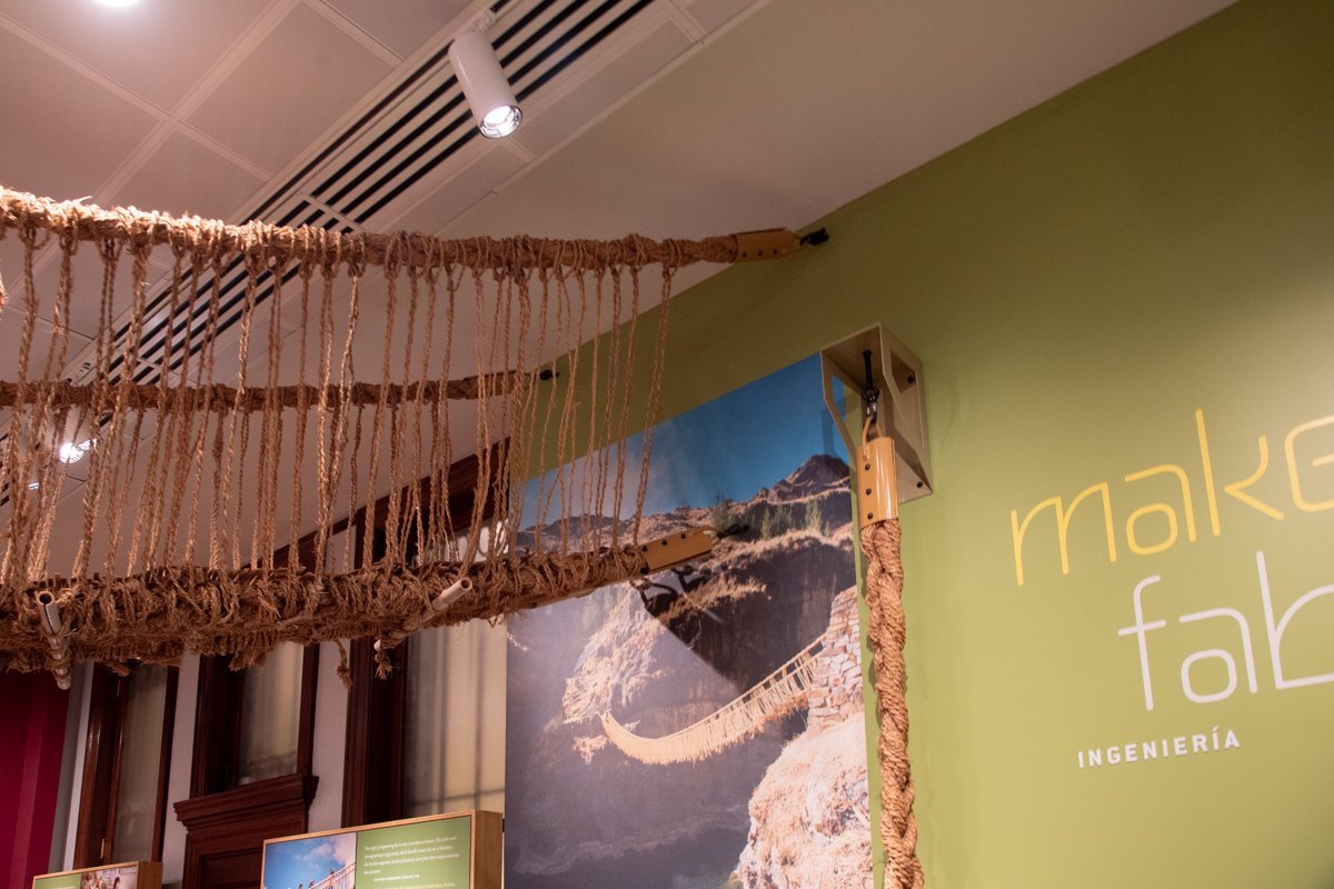 pont suspendu étage 2