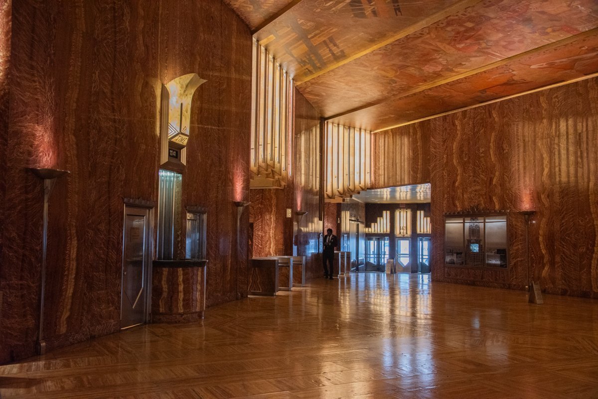 intérieur Chrysler building