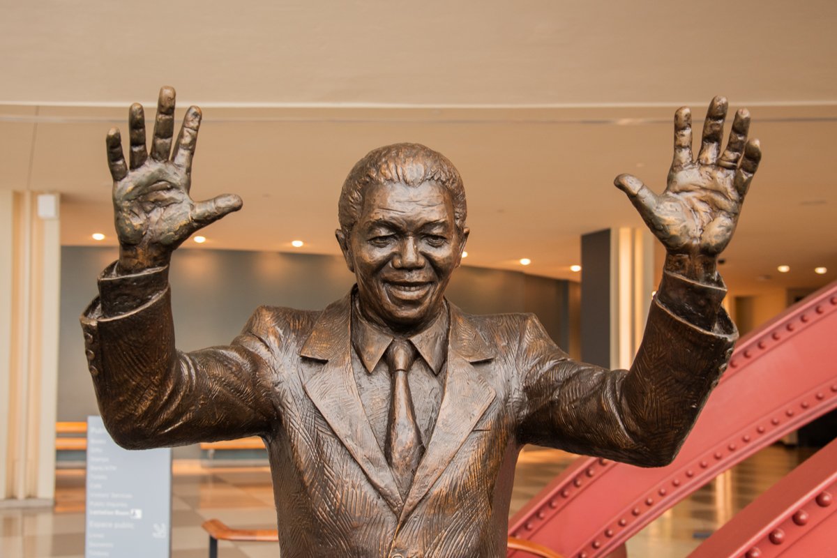 statue de Nelson Mandela