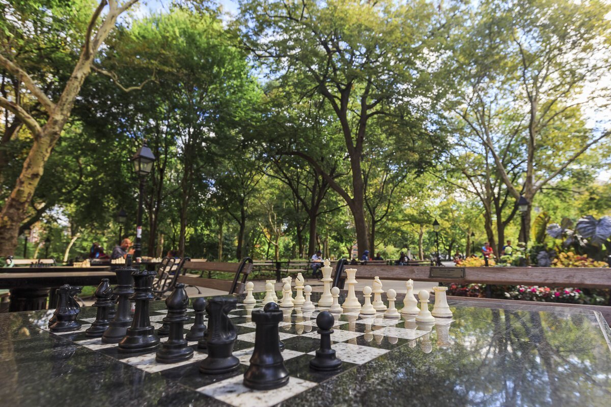 Washington Square Park at New York City