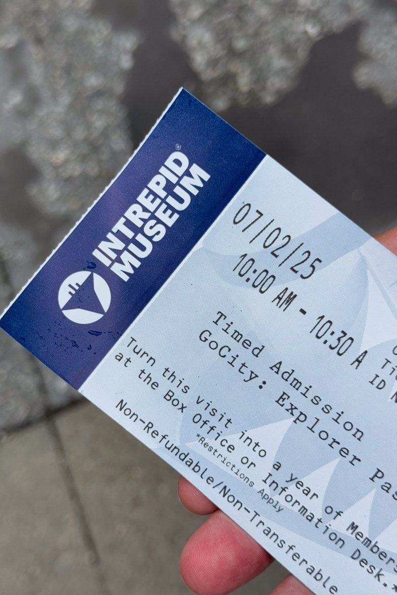 ticket entrée intrépid