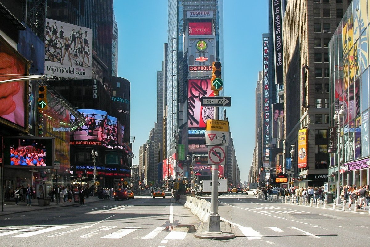 Times square de jour