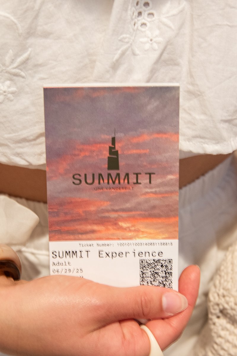 Ticket pour le SUMMIT