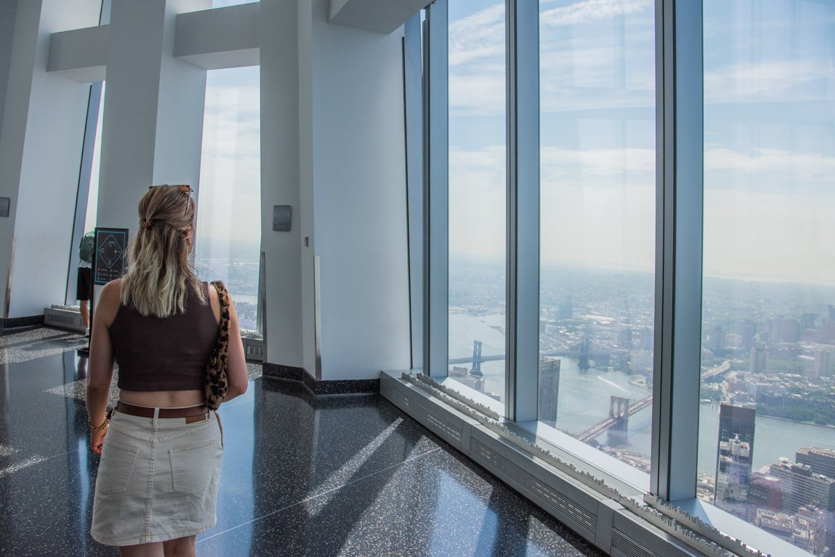 vue depuis la plateforme d'observation