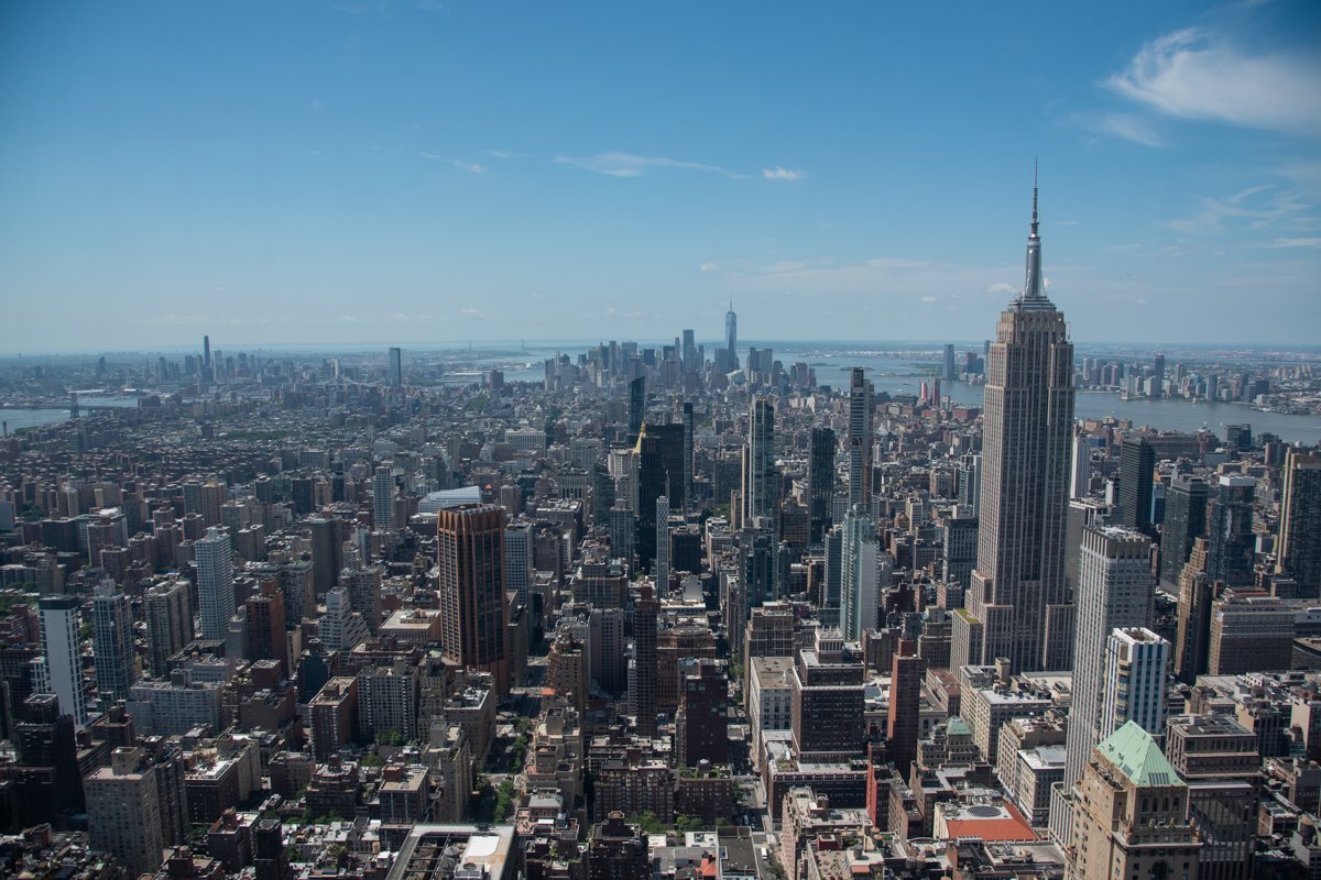 vue sur la partie sud de Manhattan