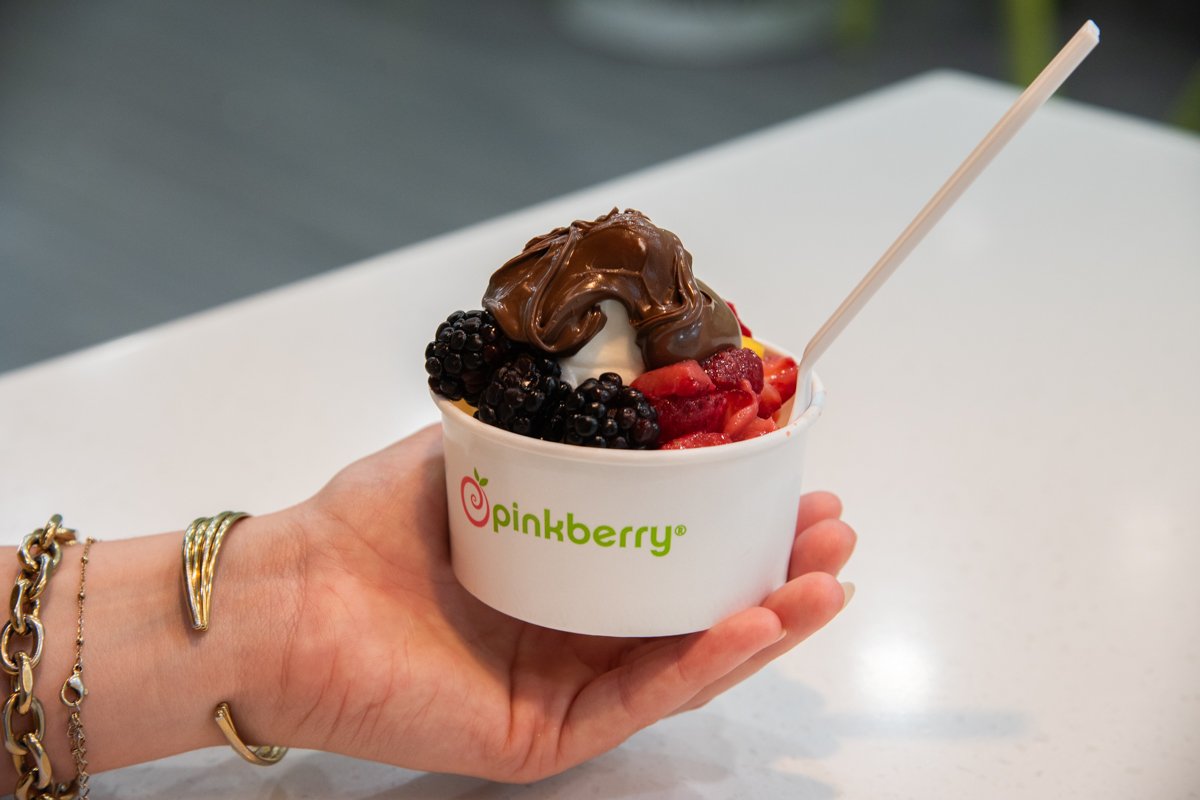 yaourt glacé pinkberry