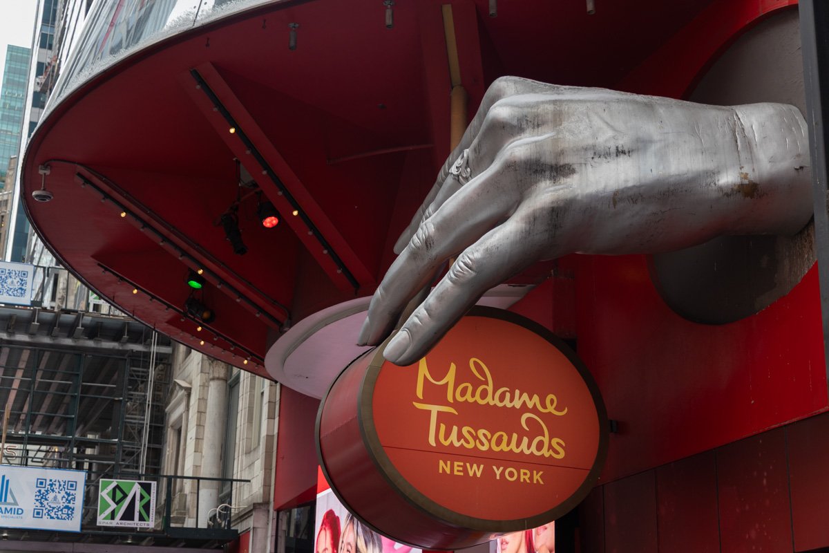 devanture madame tussauds