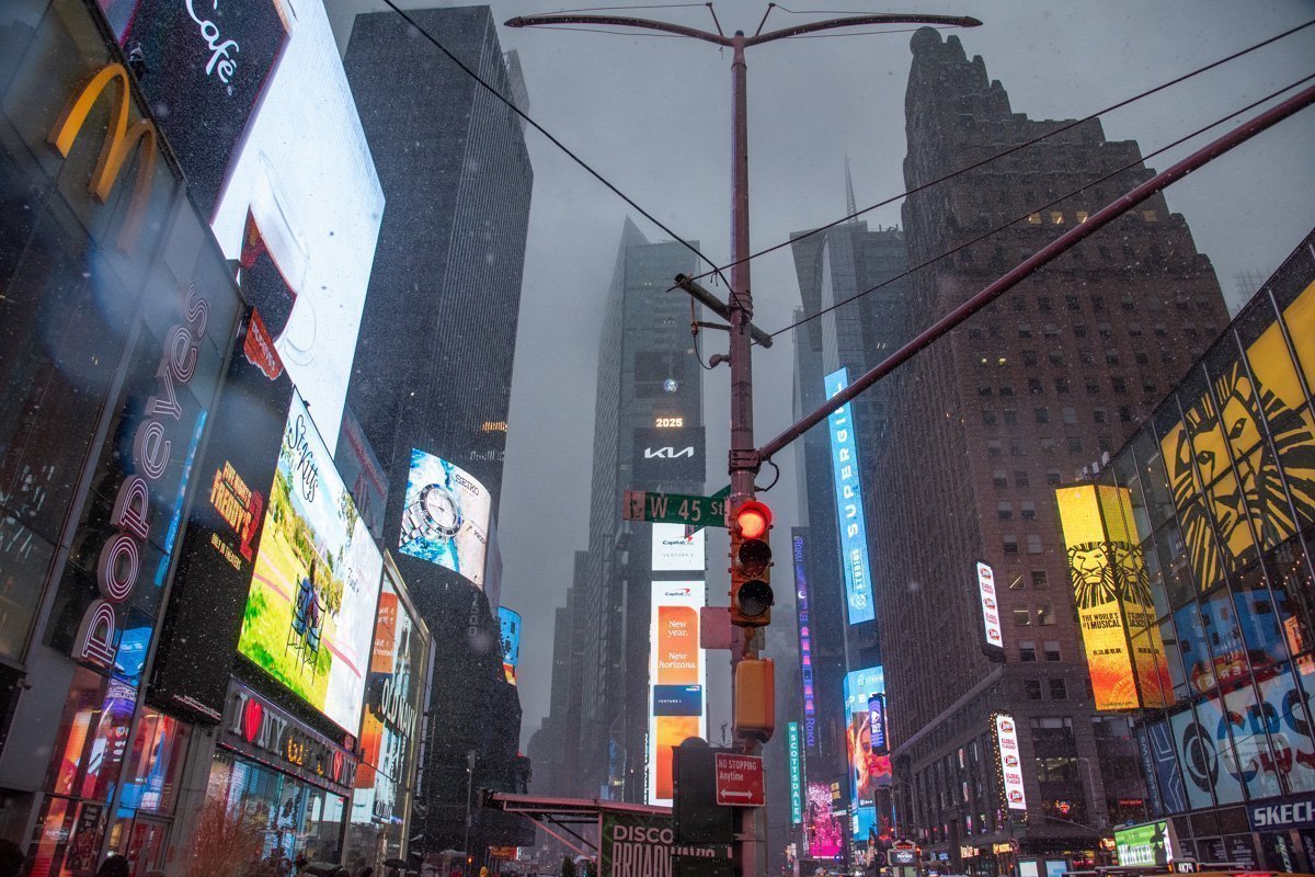 écrans times square