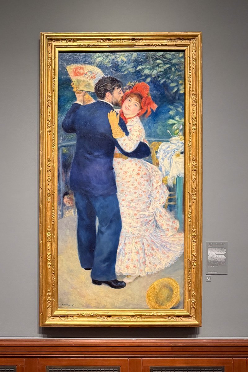 peinture deux personnes qui dansent